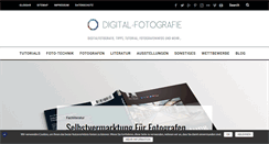 Desktop Screenshot of digital-fotografie.us